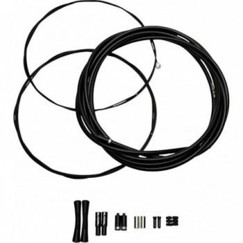 Kit Cavi Cambio SRAM Slickwire Pro per Strada e MTB - Nero, 2300mm, 1.2mm, 4mm - 1 - Guaine / cavi - 0710845856754