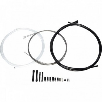 Kit de Cables de Cambio SRAM Slickwire Pro para Ruta y MTB - Negro, 2300mm, 1.2mm, 4mm - 2