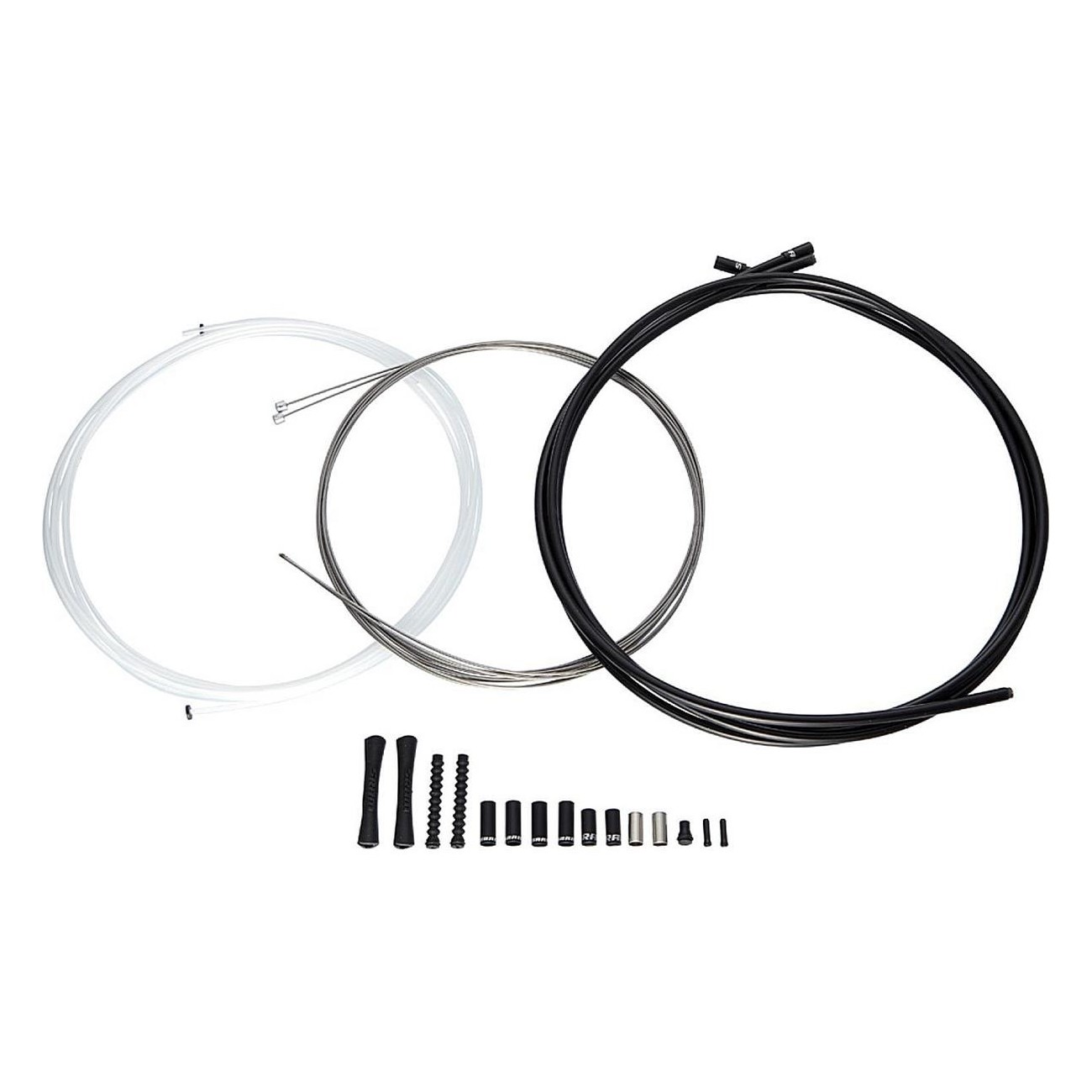 Kit Cavi Cambio SRAM Slickwire Pro per Strada e MTB - Nero, 2300mm, 1.2mm, 4mm - 2 - Guaine / cavi - 0710845856754