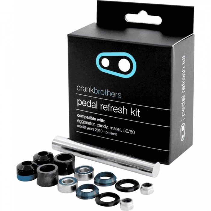 Kit de pièces de rechange pour pédales Crankbrothers Eggbeater, Candy, Mallet, Stamp - 1