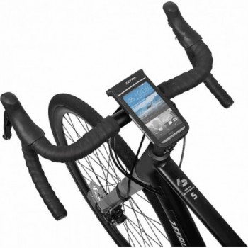 Waterproof Smartphone Holder Z Console Dry M for Bike with Touchscreen Window, Black - 5