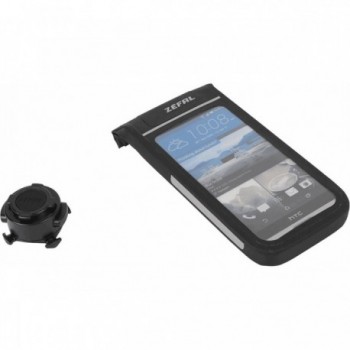 Waterproof Smartphone Holder Z Console Dry M for Bike with Touchscreen Window, Black - 7