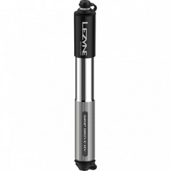 Lezyne Bomba de Mano Grip Drive HV Plata - Compacta y Eficiente para MTB y Gravel - 1