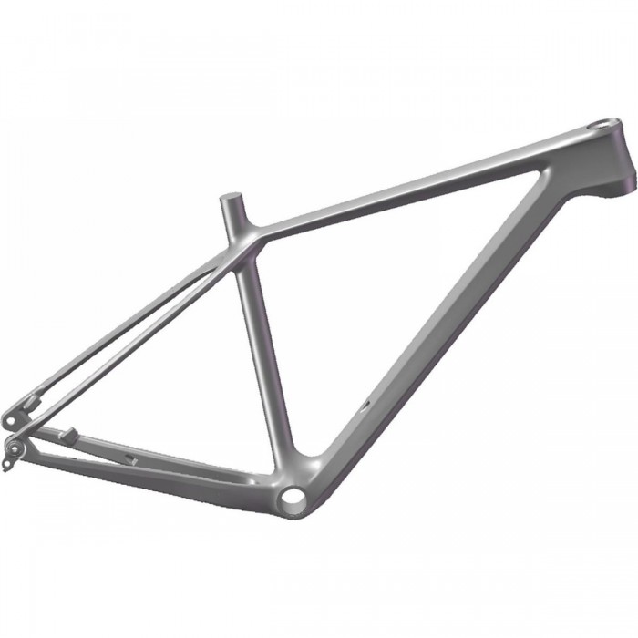 29'' Raw UD Carbon MTB Frame - Height 19'' - 1