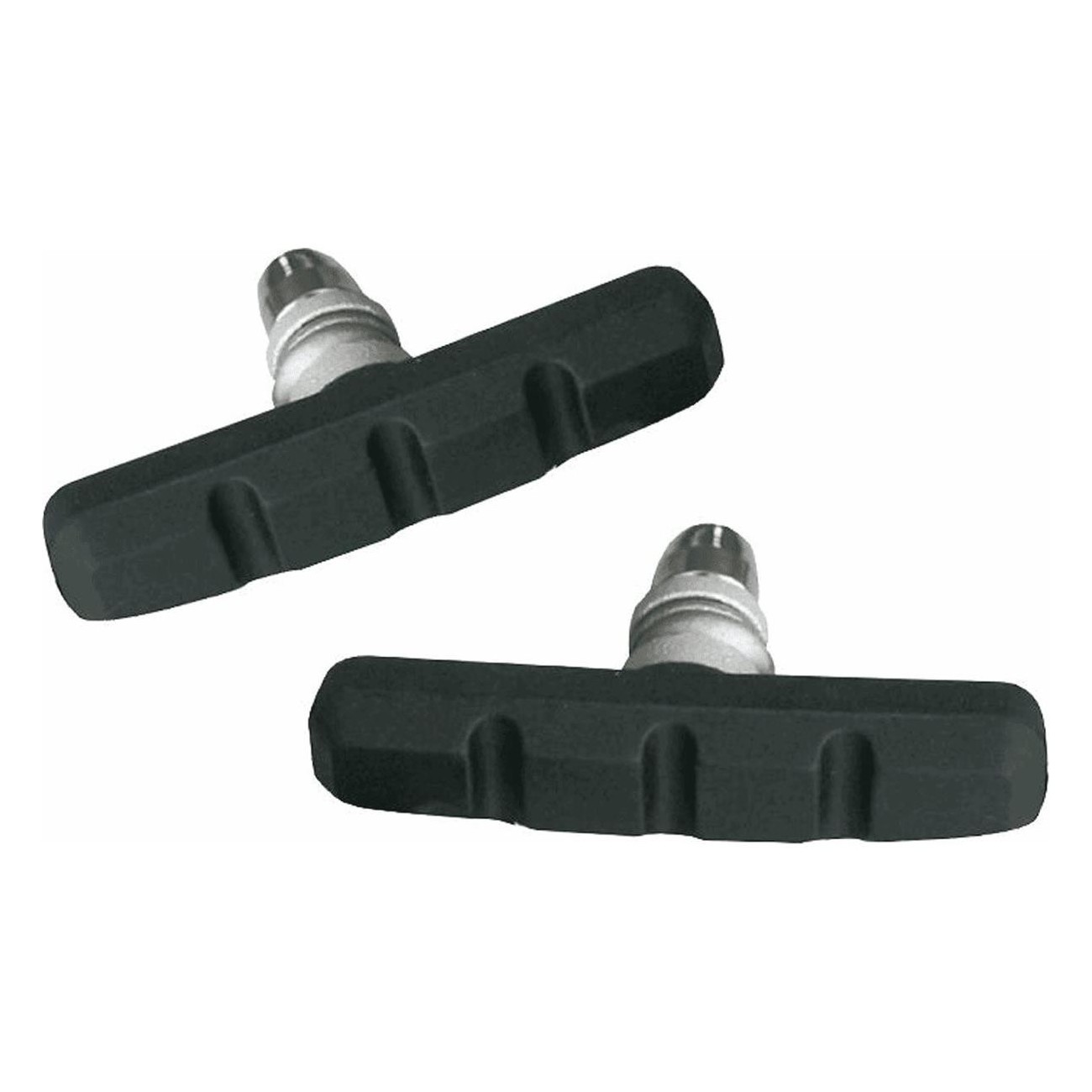 MTB Brake Pads 60mm Black with Central Nut - Blister of 2 Pieces MVTEK - 1