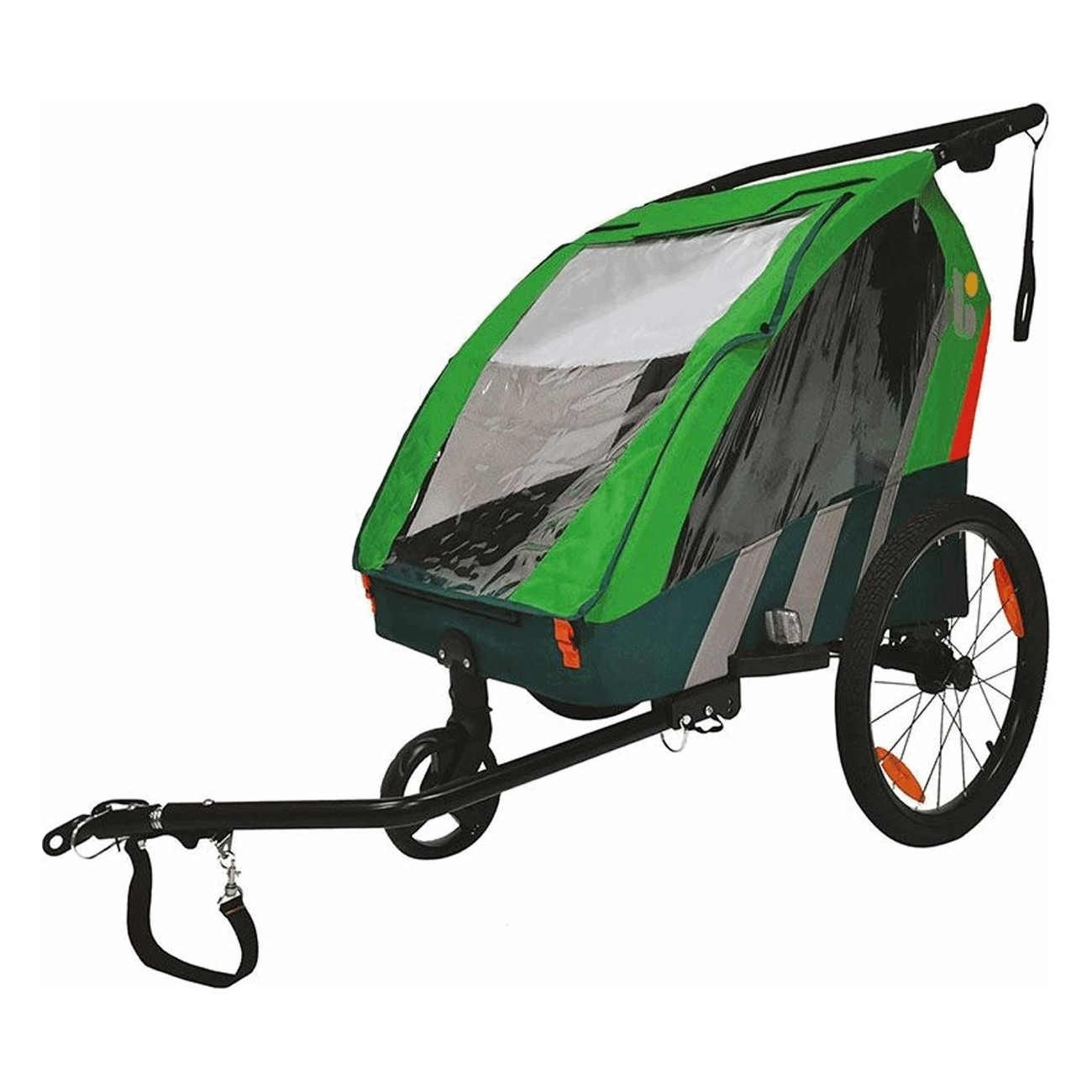 Poussette pour enfants Bellelli Trailblazer Verte 45kg - Sécurité et Confort - 1