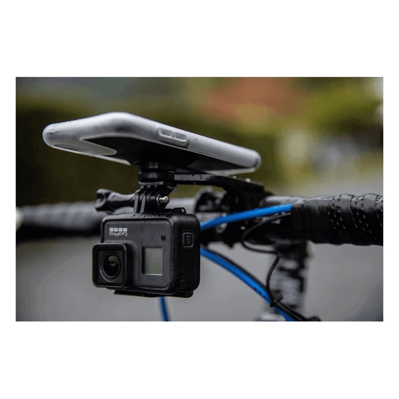 Z Handlebar Mount for Smartphone and Camera - Compatible with GoPro - 6