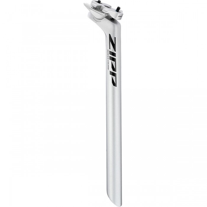 Tige de selle Zipp Service Course en aluminium 31,6 mm x 350 mm, Argent - 1