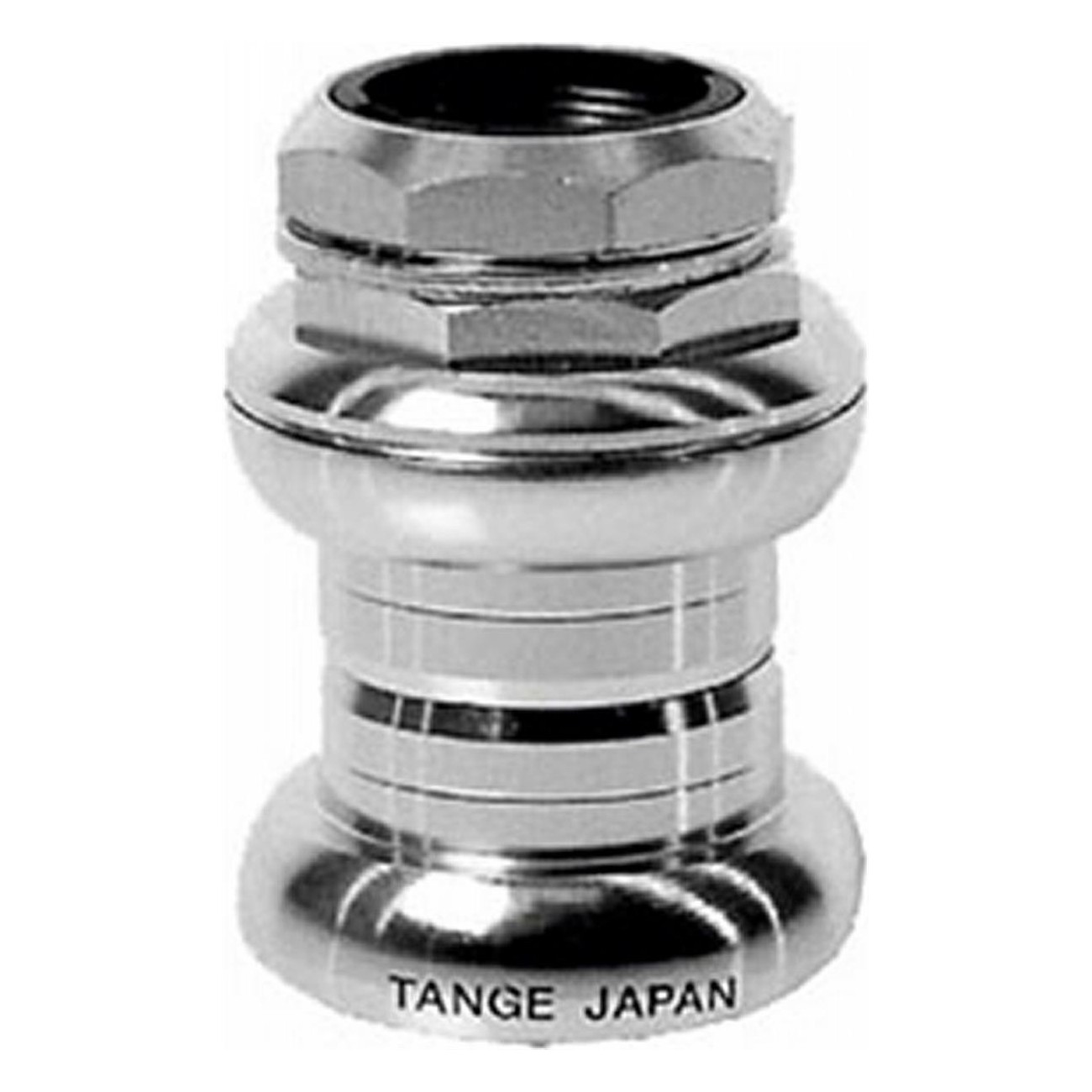 Tange Seiki Steering Series in Silver Aluminum with Ball Bearings 22.4/30.2/26.4 mm - 1