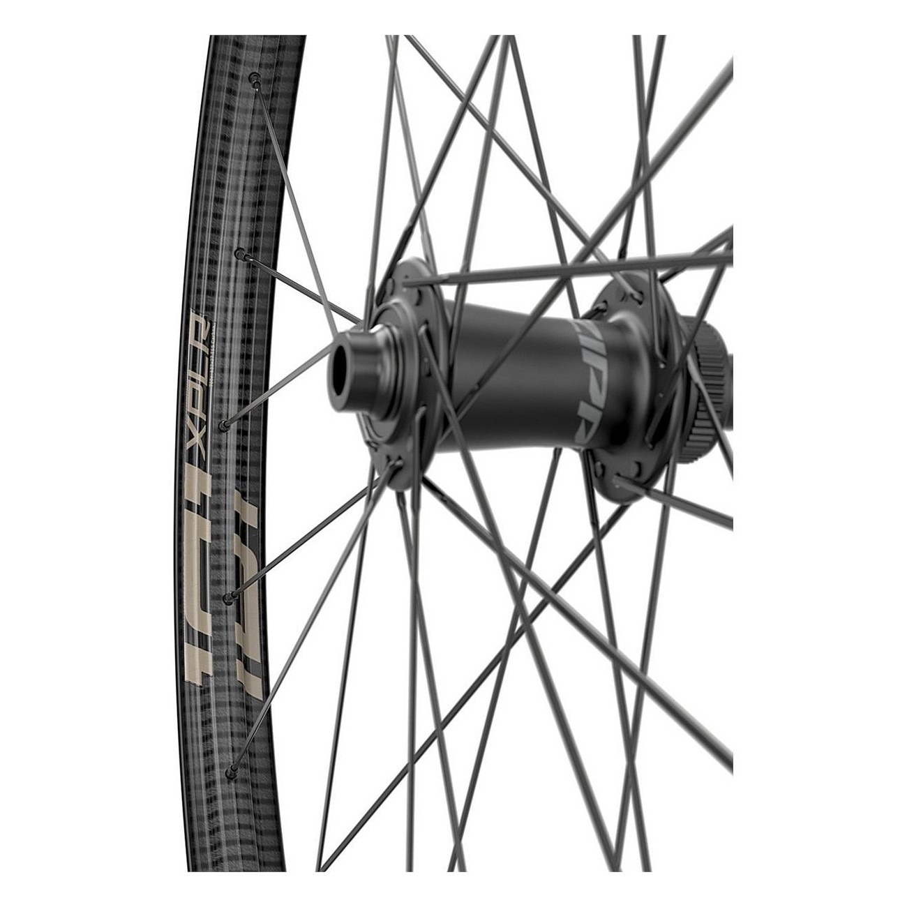 Ruota Anteriore Tubeless Zipp 101 XPLR Disc 650b Kwiqsand per Gravel - 4 - Ruote complete - 0710845866630