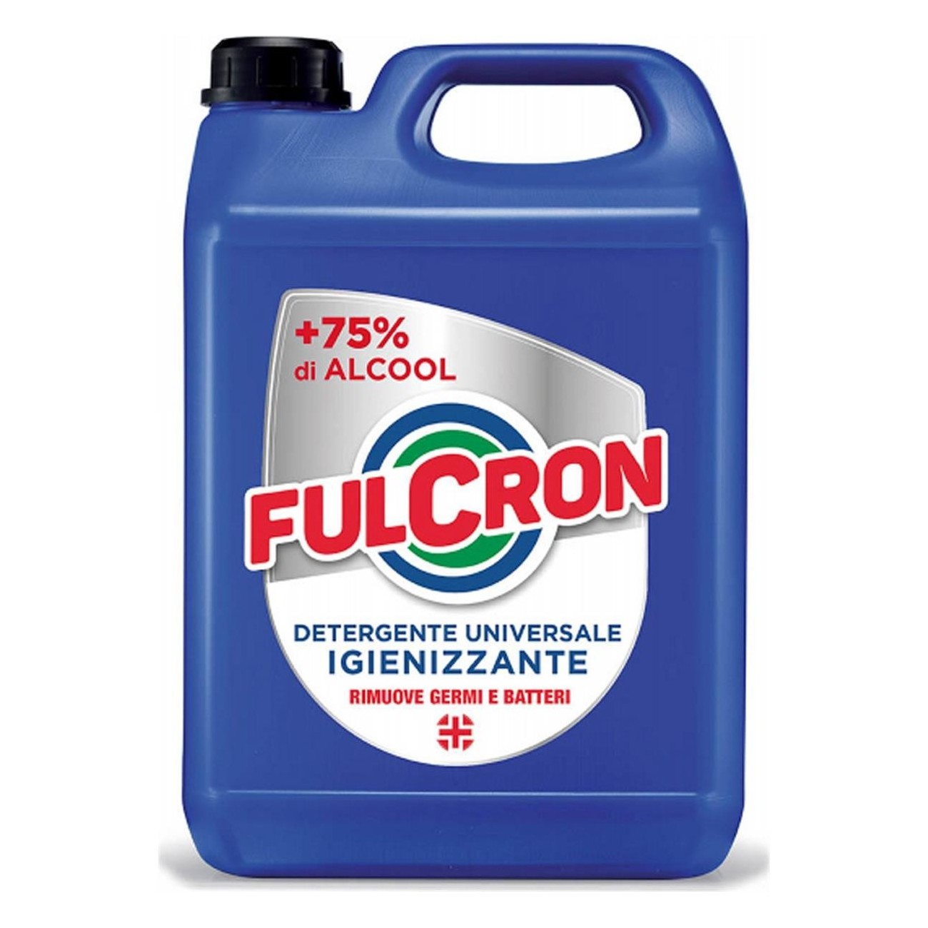 Fulcron Désinfectant Surfaces 5L avec 75% d'Alcool pour Métal, Plastique et Verre - 1