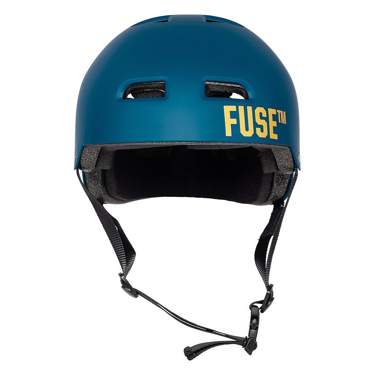 Casco Fuse Alpha L-XL Blu Scuro Opaco con Guscio in ABS e Schiuma EPS - 2 - Caschi - 4055822506762