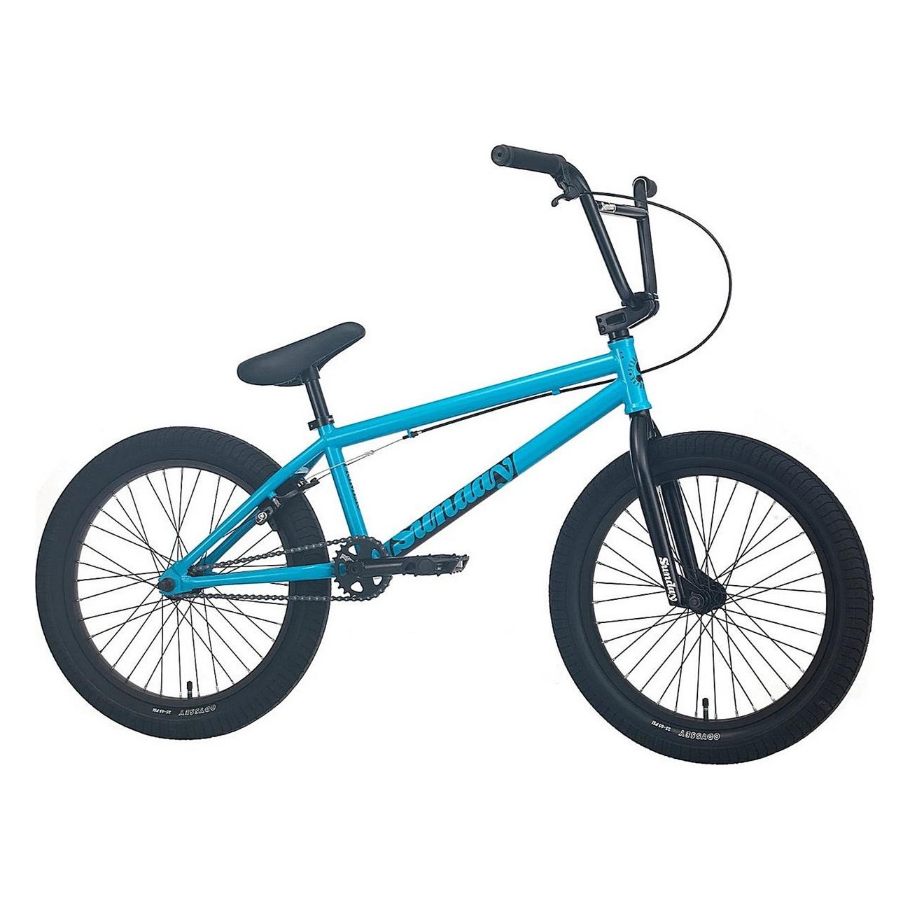 BMX Fahrrad Sunday Primer 20,5' Blau Surf Glänzend - Leistung und Stil - 1