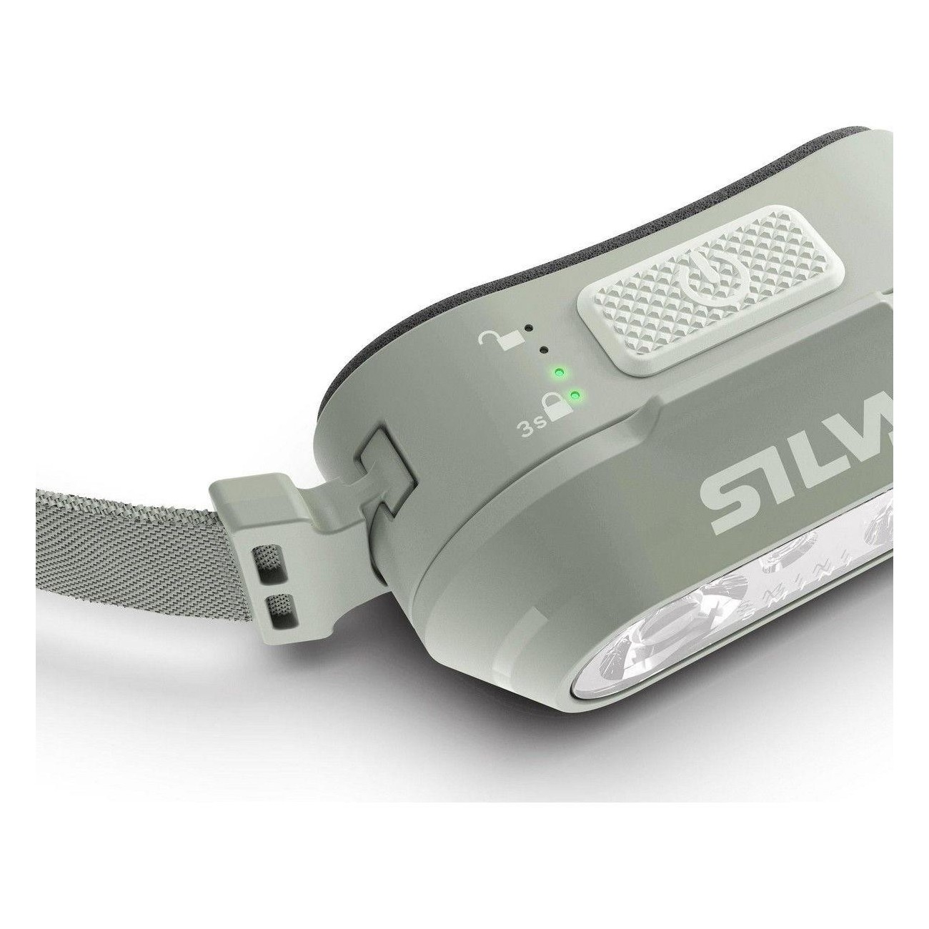 Silva Smini Headlamp 250 Lumen Mint Green - Compact, Lightweight, USB-C Rechargeable, IPX5 - 6