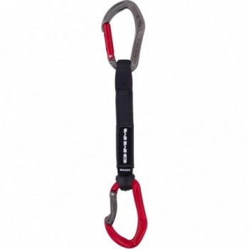 Schnellverschluss Alpha Sport 18cm Rot mit Alpha Karabiner für Sportklettern - 1