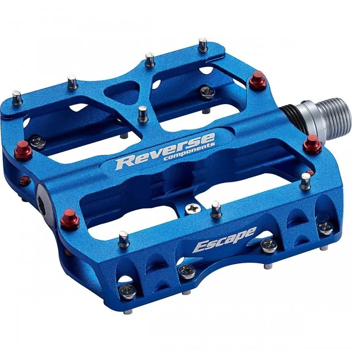 Pedale a Fuga Inversa per MTB - Colore Blu, Resistente e Leggero in Alluminio - 1 - Pedali - 4717480150090