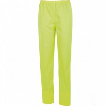 Pantaloni Antipioggia Tucano Urbano Panta Nano Rain XXXL Giallo Neon Impermeabili e Traspiranti - 1 - Pantaloni - 8026492115437