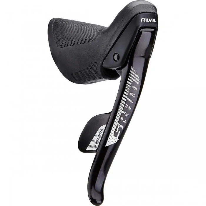 Leva Cambio/Freno Anteriore SRAM Rival 22 Zero Loss - 2 Velocità, Ergofit, Alluminio, Nero - 1 - Pinze e comandi - 0710845750434