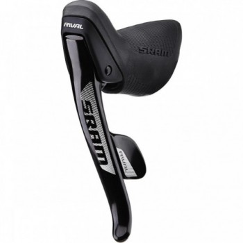 Leva Cambio/Freno Anteriore SRAM Rival 22 Zero Loss - 2 Velocità, Ergofit, Alluminio, Nero - 2 - Pinze e comandi - 0710845750434