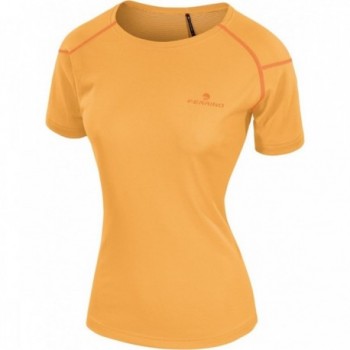 Kasai Women's T-Shirt Orange S 100% Recycled Odor-Resistant - 1