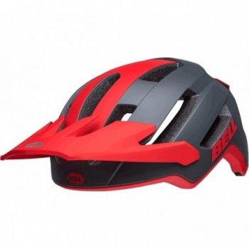 4Forty Air MIPS Helmet Grey/Red - Size M (58-62 cm) with Stylish Design - 1