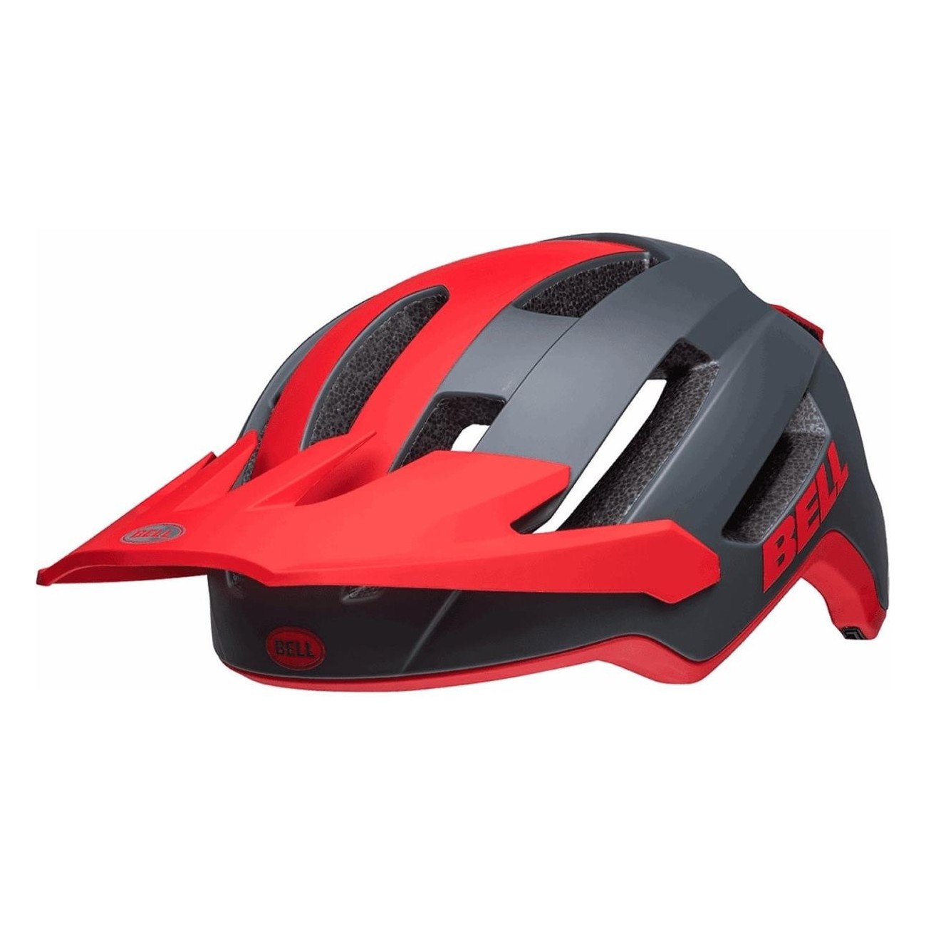 4Forty Air MIPS Helmet Grey/Red - Size M (58-62 cm) with Stylish Design - 1