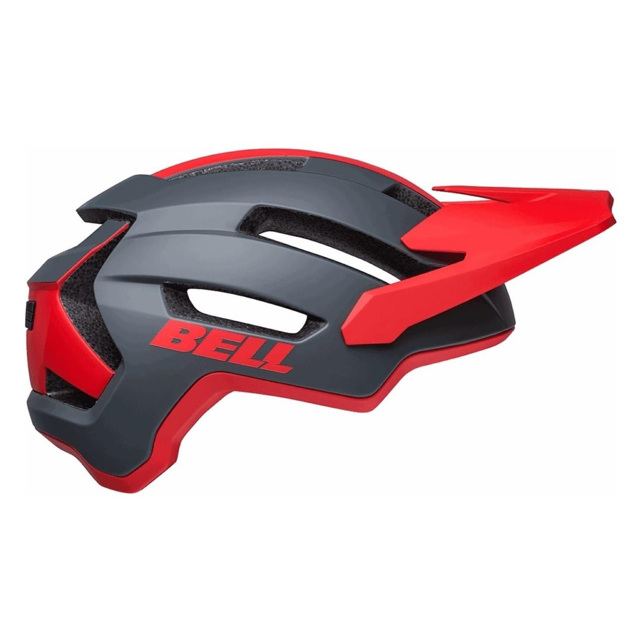 Casco 4Forty Air MIPS Grigio/Rosso - Taglia M (58-62 cm) con Design Elegante e Sicurezza Avanzata per Trail - 4 - Caschi - 07686