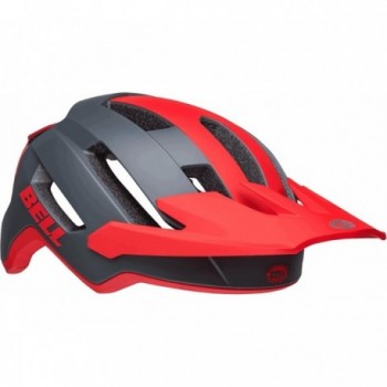 Casco 4Forty Air MIPS Grigio/Rosso - Taglia M (58-62 cm) con Design Elegante e Sicurezza Avanzata per Trail - 5 - Caschi - 07686