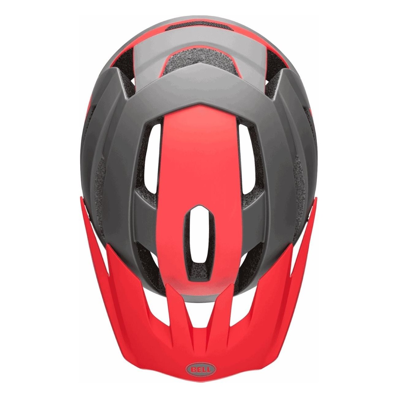 Casco 4Forty Air MIPS Grigio/Rosso - Taglia M (58-62 cm) con Design Elegante e Sicurezza Avanzata per Trail - 6 - Caschi - 07686