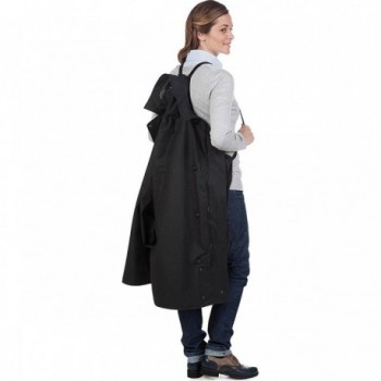 Capa Impermeable Tabello Gris Oscuro Talla M para Bicicleta - Unisex, Impermeable y Reflectante - 6