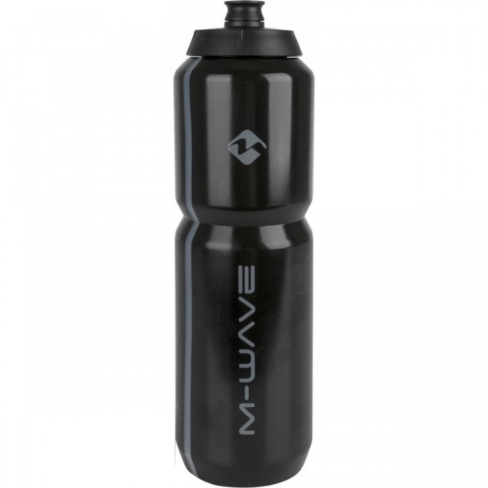 M-Wave PBO 1000 ml Black Plastic Water Bottle - 1