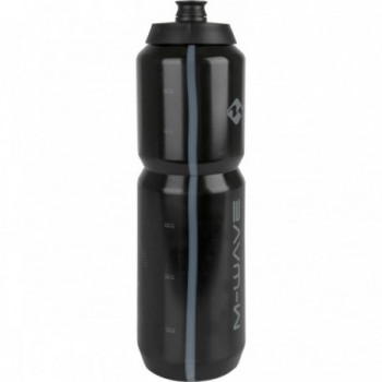 M-Wave PBO 1000 ml Black Plastic Water Bottle - 2