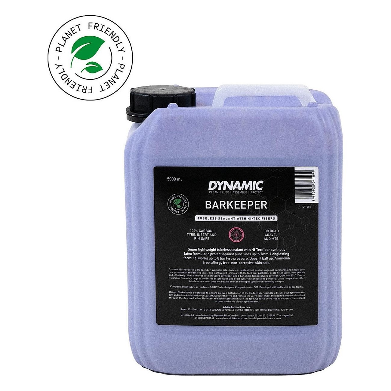 Dynamic Bar Keeper 5L Tubeless Sealant - Puncture Protection & Pressure Maintenance - 1