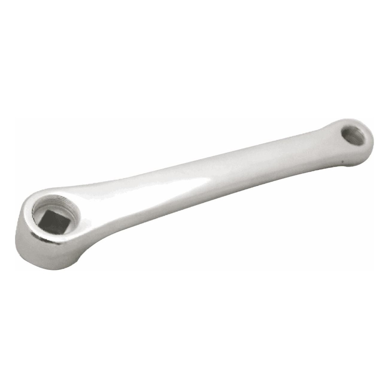 Left Crank 170mm Silver Steel with Quad MVTEK Attachment - 1