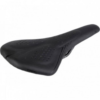 Selle Velo Airthru Gel Noir Mat 268g pour Cyclisme Route, VTT et Triathlon - 1