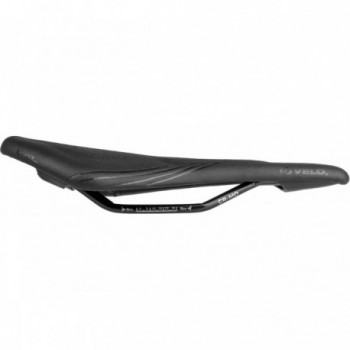 Selle Velo Airthru Gel Noir Mat 268g pour Cyclisme Route, VTT et Triathlon - 4