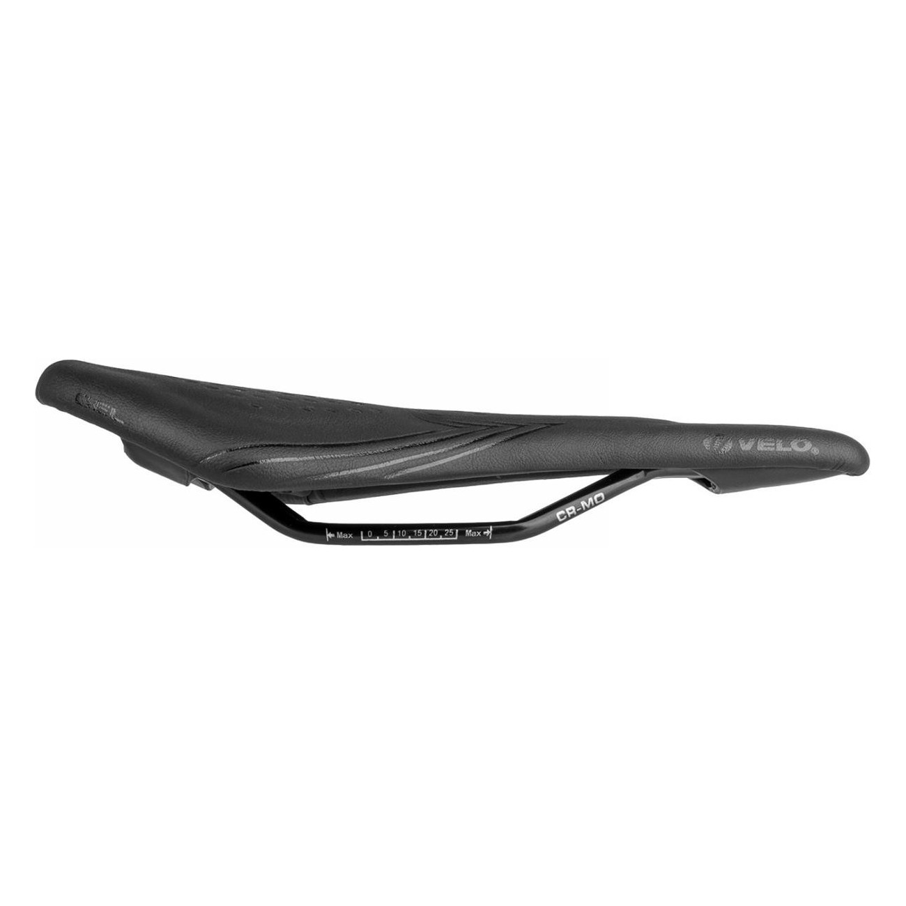 Selle Velo Airthru Gel Noir Mat 268g pour Cyclisme Route, VTT et Triathlon - 4