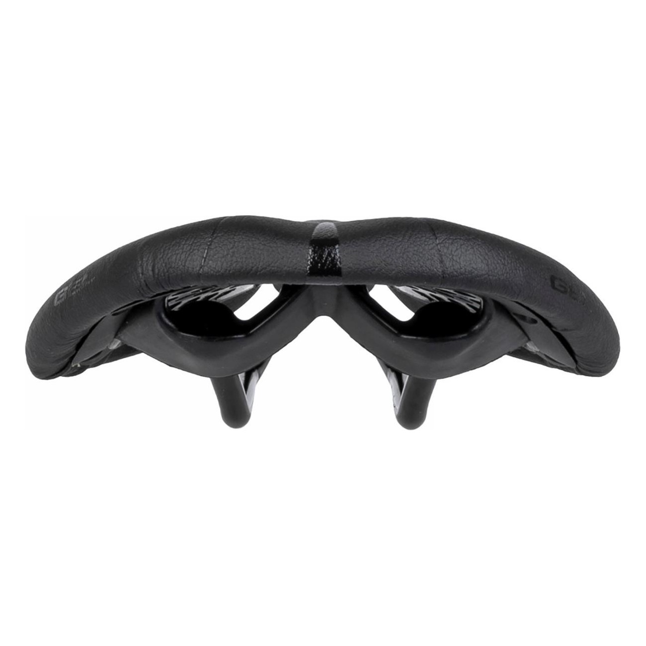 Selle Velo Airthru Gel Noir Mat 268g pour Cyclisme Route, VTT et Triathlon - 6