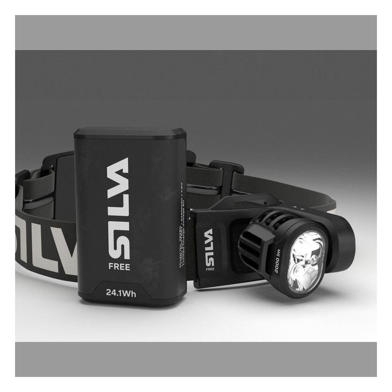 Silva Headlamp Free 2000 S: 2000 Lumen Compact Wireless Headlamp, IPX5 - 5