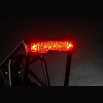 Super Bright LED Alert Light STVZO Black Red Y15 for Bicycle - High Visibility - 3