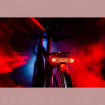 Lumière LED Super Bright Alert STVZO Noir Rouge Y15 pour Vélo - Haute Visibilité - 4