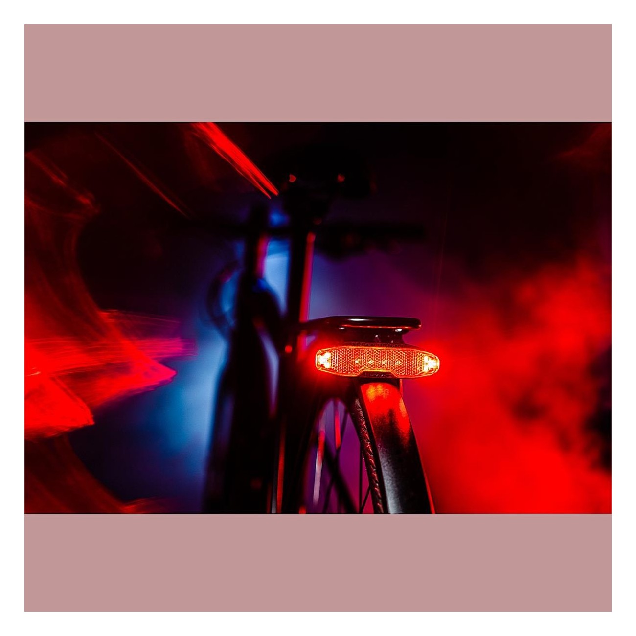 Lumière LED Super Bright Alert STVZO Noir Rouge Y15 pour Vélo - Haute Visibilité - 4