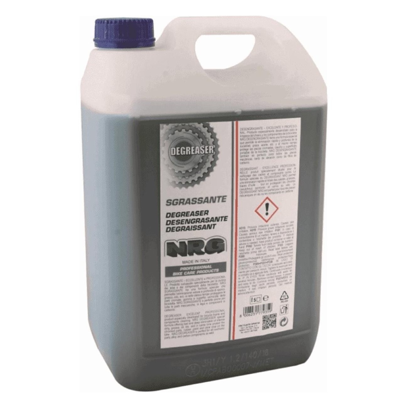 Sgrassante Universale 5000 ml per Pulizia Professionale Bike - Efficace su Grasso e Olio - 1 - Pulizia bici - 8006231779359