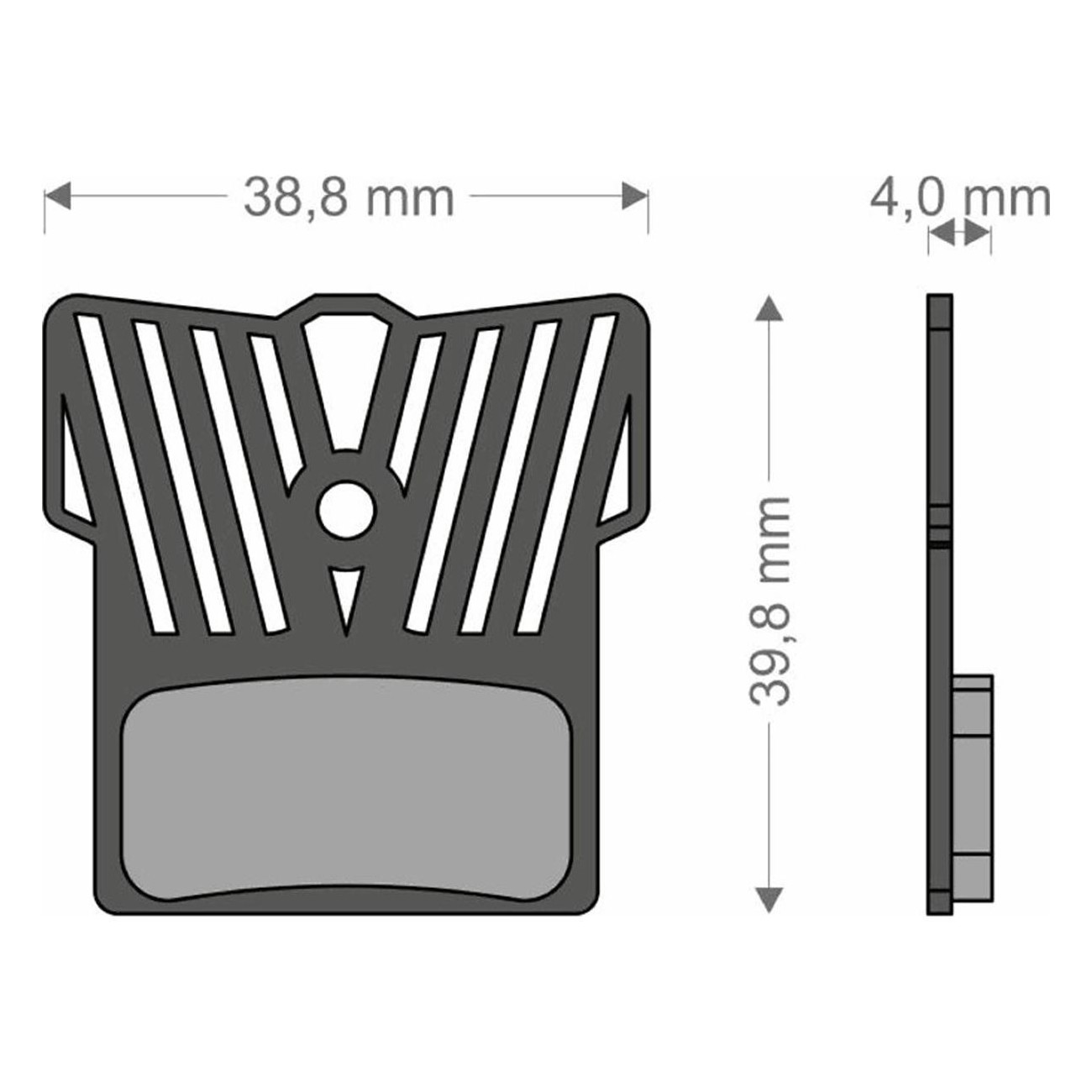 Lightech Disc Brake Pads Compatible with Shimano, FSA, and Rever - 1