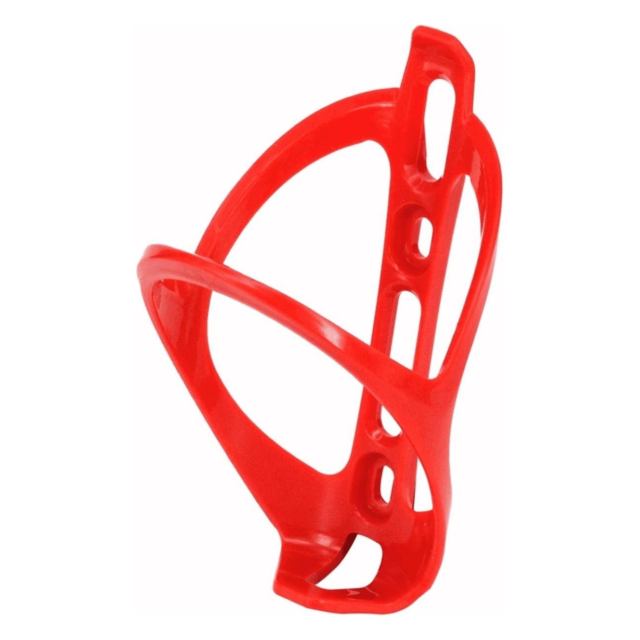 Support de bouteille en polycarbonate rouge pour vélo - Résistant et durable - 1