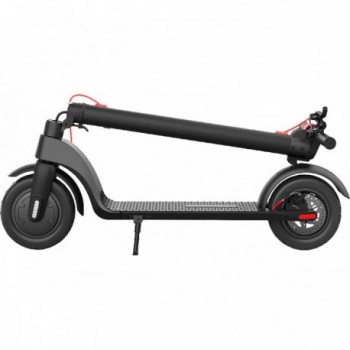 Trottinette Électrique Anlen SL Noire 350W avec Prise EU/UK, Cadre en Aluminium, Autonomie 25 km, Frein à Disque et LED - 3