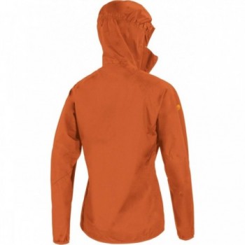 Damenjacke Kunene XS Orange Wasserdicht Atmungsaktiv Trail Running - 2