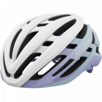 Casco carretera Giro Agilis M Blanco/Lila 55-59 cm - versión no mips - 1