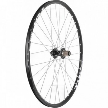 28/29 Inch Rear Wheel, 32 Holes, Black Disc, Compatible with Shimano 8/9/10/11 Speed - 1