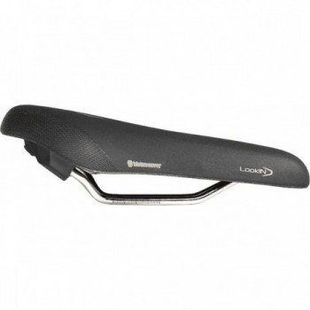 Lookin Evo Moderate Unisex Saddle Black 271x186mm for Citybike & Trekking - 2